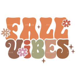 Fall Vibes DTF Transfer