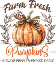 Farm Fresh Pumpkins-2 DTF Transfer