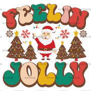 Feelin Jolly-3 DTF Transfer