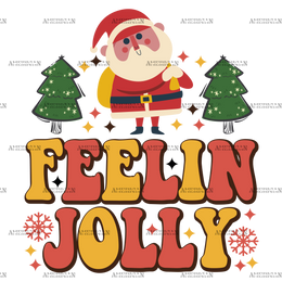 Feelin Jolly-4 DTF Transfer