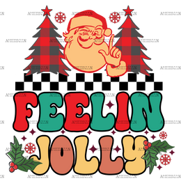 Feelin Jolly-5 DTF Transfer