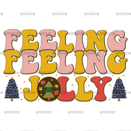 Feelin Jolly-7 DTF Transfer