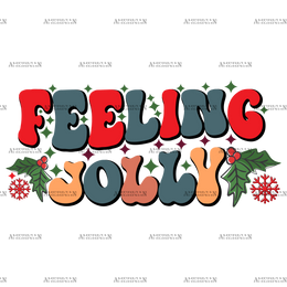 Feelin Jolly-9 DTF Transfer
