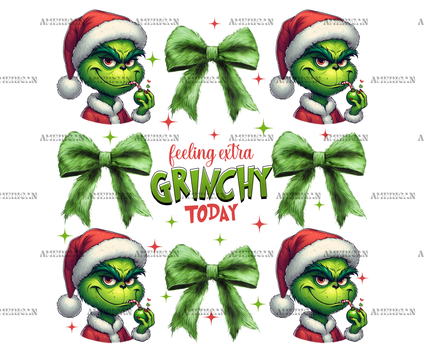 Feeling Extra Grinchy Today-5 DTF Transfer