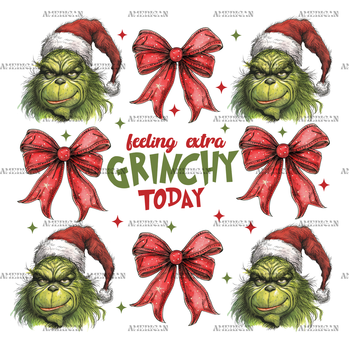 Feeling Extra Grinchy Today-6 DTF Transfer