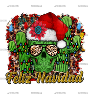 Feliz Navidad DTF Transfer