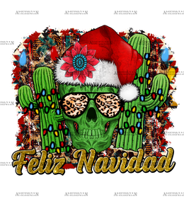 Feliz Navidad DTF Transfer