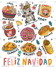 Feliz Navidad Brunch DTF Transfer