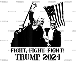 Fight Trump 2024-1 DTF Transfer