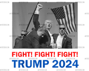 Fight Trump 2024-2 DTF Transfer