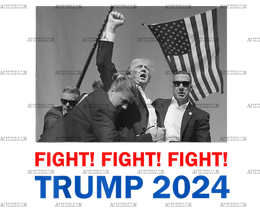Fight Trump 2024-2 DTF Transfer