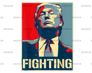 Fighting Trump DTF Transfer