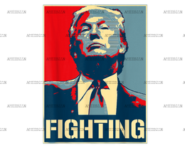 Fighting Trump DTF Transfer