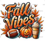 Football Fall Vibes-2 DTF Transfer