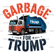 Garbage For Trump DTF Transfer
