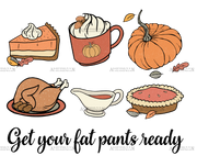 Get Your Fat Pants Ready-3 DTF Transfer