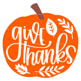 Give Thanks-1 DTF Transfer