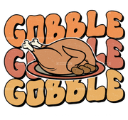 Gobble Turkey DTF Transfer