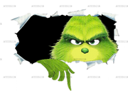 Grinch DTF Transfer