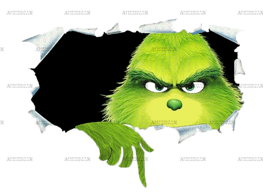 Grinch DTF Transfer