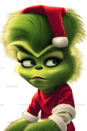 Grinch Is Watching You DTF Transfer