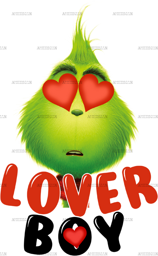 Grinch Lover Boy DTF Transfer