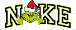 Grinch Nike Flickingoff DTF Transfer