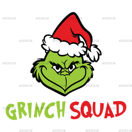 Grinch Squad-1 DTF Transfer