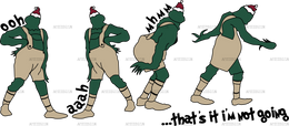 Grinch Thats It Im Not Going Brown DTF Transfer