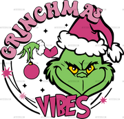 Grinchmas Vibes DTF Transfer