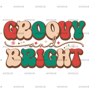 Groovy And Bright-1 DTF Transfer