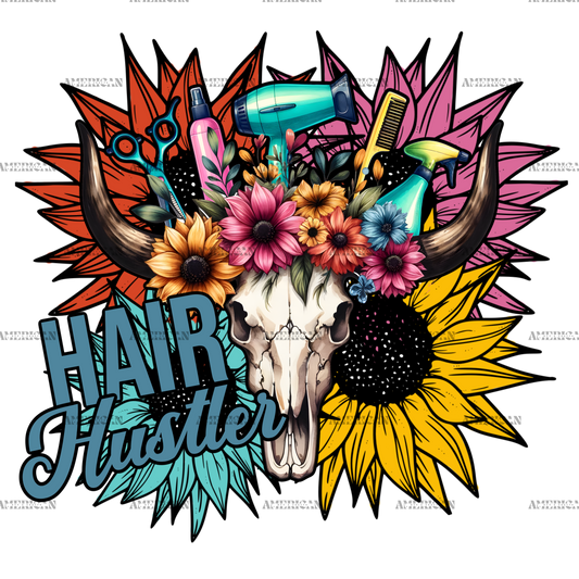 Hair Hustler DTF Transfer