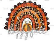 Happy Fall DTF Transfer