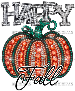 Happy Fall Pumpkin DTF Transfer