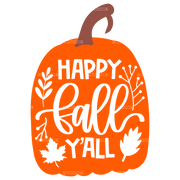 Happy Fall Y'all DTF Transfer