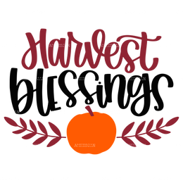 Harvest Blessings DTF Transfer