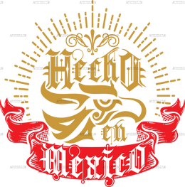 Hecho En Mexico Dtf Transfer