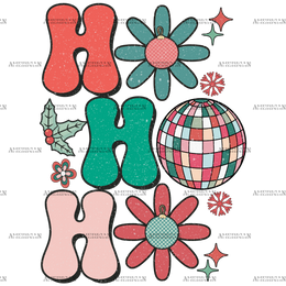 HoHoHo-1 DTF Transfer