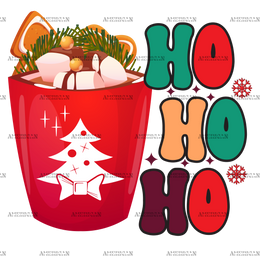 HoHoHo-10 DTF Transfer