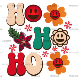 HoHoHo-11 DTF Transfer