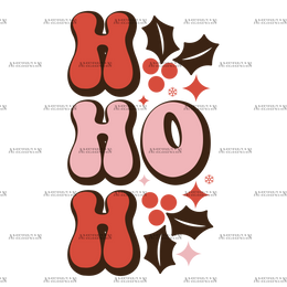 HoHoHo-2 DTF Transfer