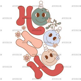 HoHoHo-4 DTF Transfer