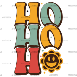 HoHoHo-5 DTF Transfer