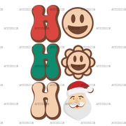 HoHoHo-6 DTF Transfer