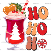 HoHoHo-8 DTF Transfer