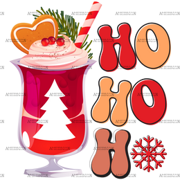 HoHoHo-8 DTF Transfer