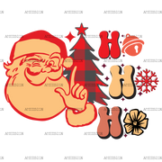 HoHoHo-9 DTF Transfer