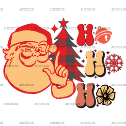 HoHoHo-9 DTF Transfer