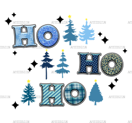 Ho Ho Ho Winter DTF Transfer