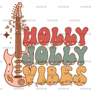 Holly Jolly Vibes-6 DTF Transfer